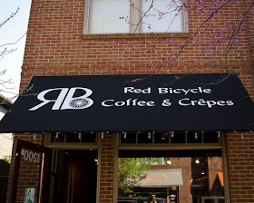 Red Bicycle Coffee and Crepes in Nashville Tennessee 