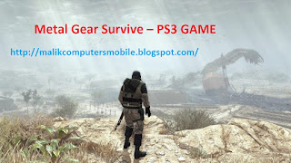 Metal Gear Survive  PS3 GAME