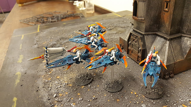 aeldar eldar shining spear conversion reaver jet bike exarch corsair