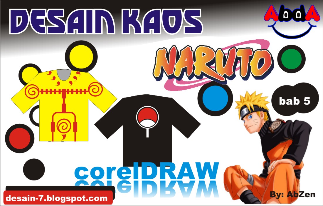 Desain Kaos-PIN-Banner: Desain kaos Naruto