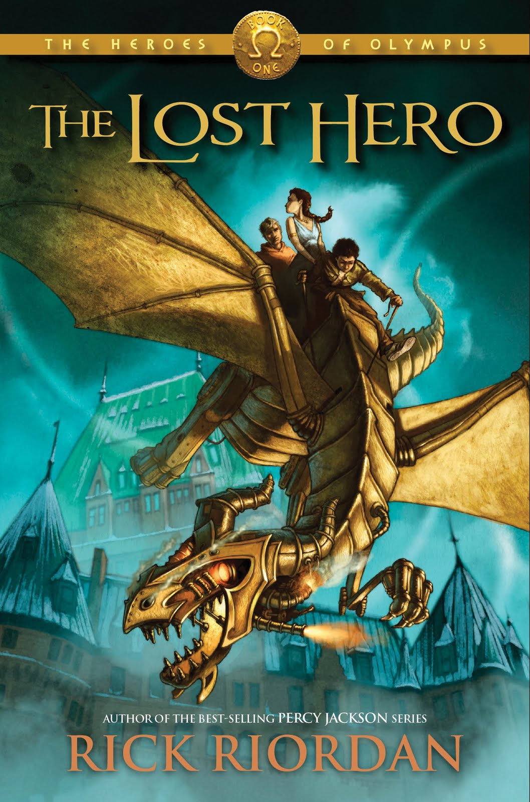 Myth & Mystery: The Lost Hero cover unveiled!