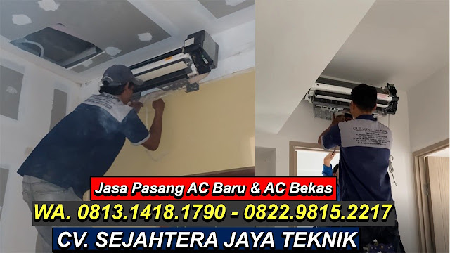 Jasa Cuci AC & Pasang AC Pantai Makmur Terdekat,