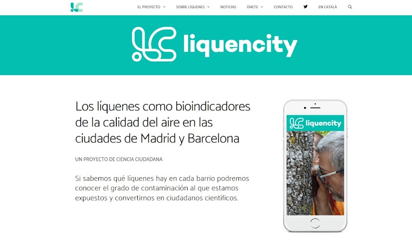 Proyecto LiquenCity: Madrid + Barcelona