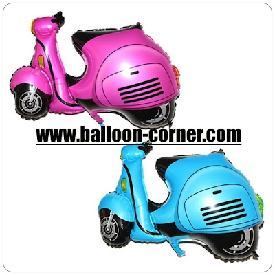 Balon Foil Motor Vespa