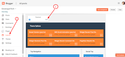 Blogger Blog Pe Favicon icon Kaise Lagaye