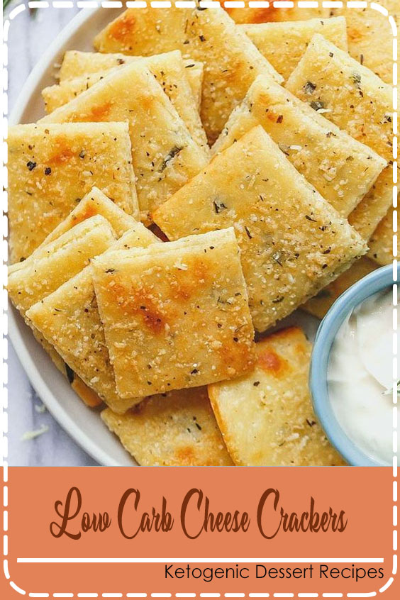 Low Carb Cheese Crackers – EPIC! So good, so crunchy, these low carb and keto-friendly crackers will pair with anything from veggie dip to almond butter.