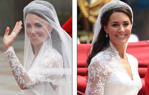 Gaun Pengantin Kate Middleton