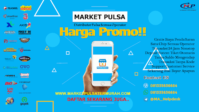 Market Pulsa Digital, Solusi Bisnis Modal Kecil