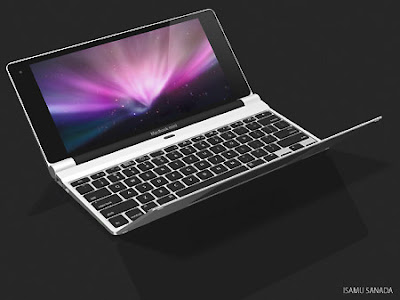 Netbooks on Dise  O De Una Netbook Mac Plegable Con Dimensiones Similares A La