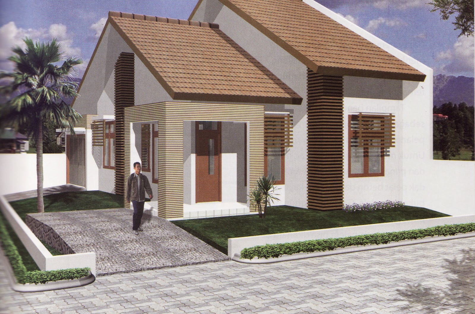 61 Desain Rumah  Minimalis  Luas Tanah 100m2 Desain Rumah  