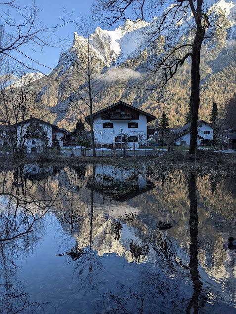 Bilder Winterlicht Mittenwald Lumières hivernales photos