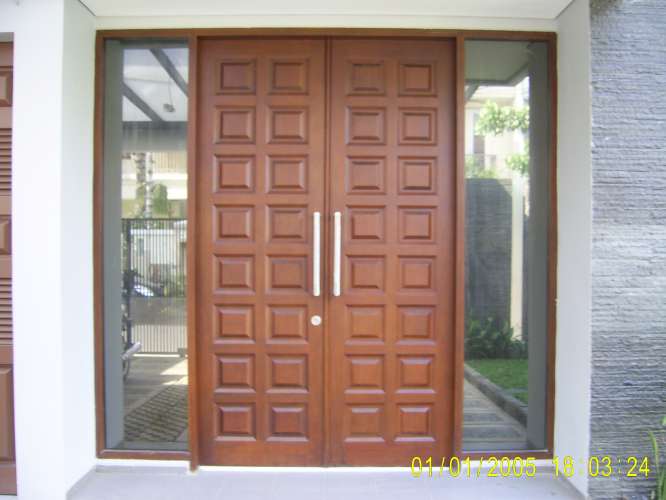  kayu minimalis: 65 model pintu rumah minimalis desainrumahnya com