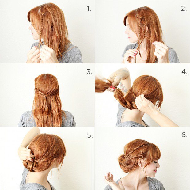step by step hairstyles for medium length hair