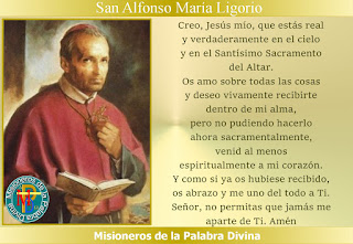 Resultado de imagen para imagenes de san alfonso maria de ligorio