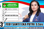 Feby Santy Eka Putri, S.Sos, Sosok Calon Legislatif yang Peduli Masyarakat Lemah