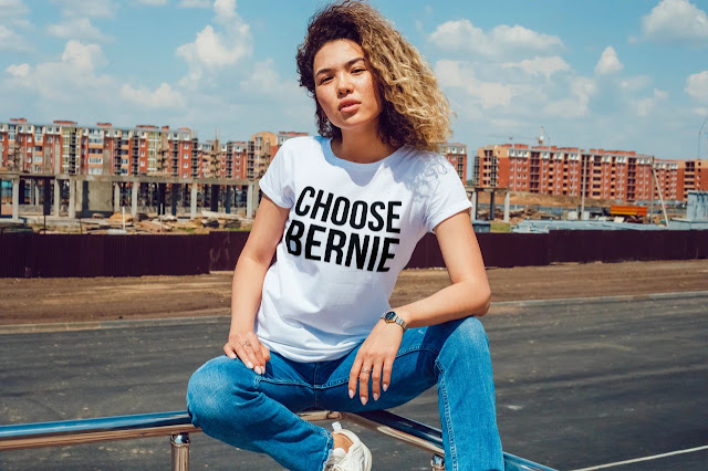 Choose Bernie for president T-shirt