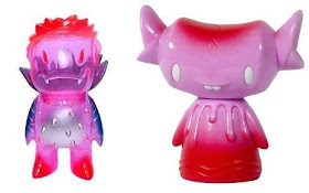 Super7 - Valentine's Day Clear Pink Rose Vampire and Pink Fenton