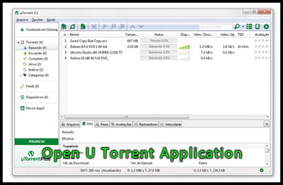 Open-utorrent-application