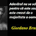 17  februarie: Gândul zilei - Giordano Bruno