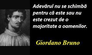 17  februarie 2023: Gândul zilei - Giordano Bruno