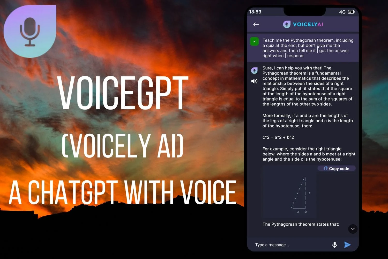 What is VoiceGPT or Voicely AI Features, Pros and Cons?