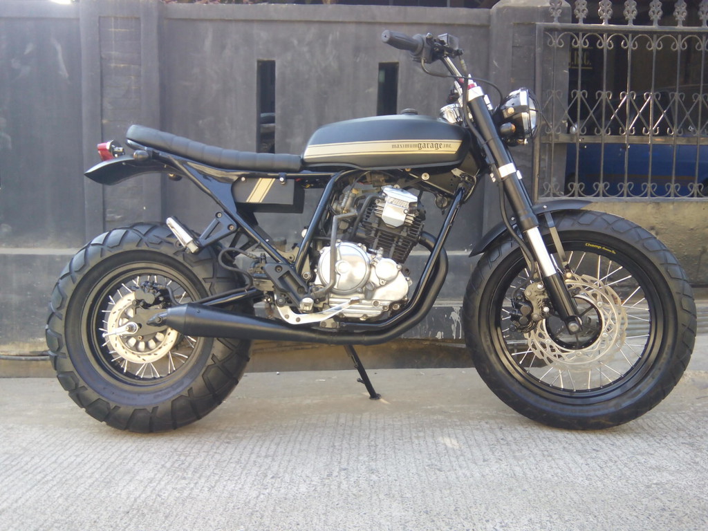 Dijual Yamaha Scorpio Modif Street Scrambler BANDUNG LAPAK