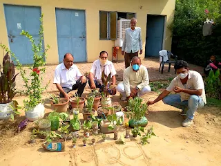 राजपूत विकास समिति बागपत ने लगाई औषधि वाटिका | #NayaSaberaNetwork