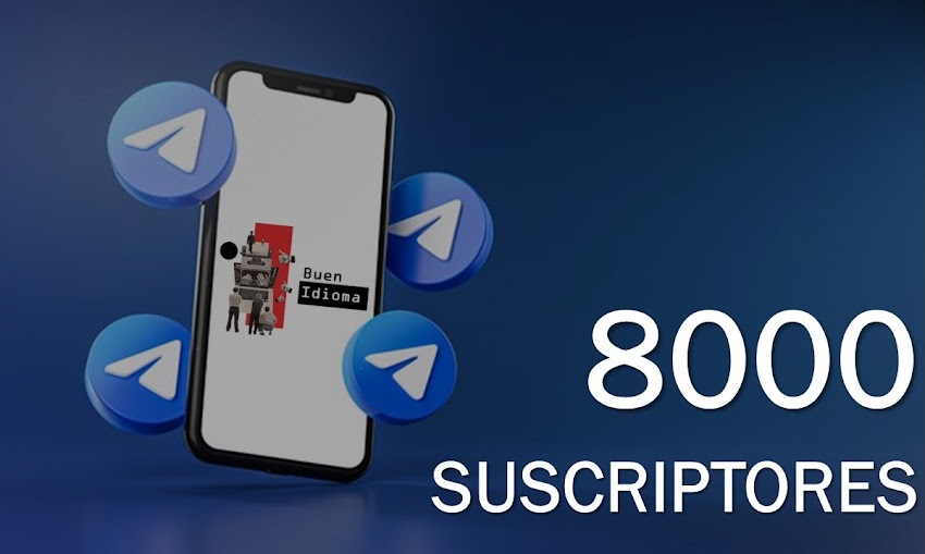 «8000 suscriptores», mejor que «8K suscriptores»