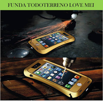 Funda Love Mei iPhone 6 plus aluminio