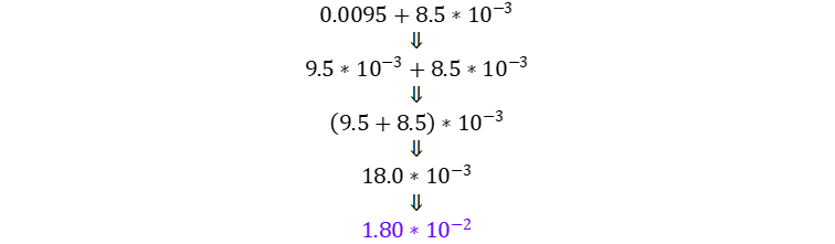 Determine la respuesta en notación científica 0.0095 + (8.5 x 10-3), Calcule la respuesta en notación científica 0.0095 + (8.5 x 10-3), Calcular la respuesta en notación científica 0.0095 + (8.5 x 10-3), Halle la respuesta en notación científica 0.0095 + (8.5 x 10-3), Hallar la respuesta en notación científica 0.0095 + (8.5 x 10-3), Expresar la respuesta en notación científica 0.0095 + (8.5 x 10-3), Exprese la respuesta en notación científica 0.0095 + (8.5 x 10-3),