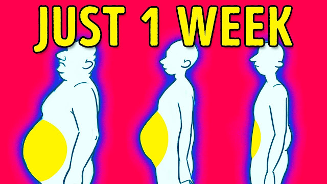 4 Simple Steps to Burn Belly Fat fast Just in a Week