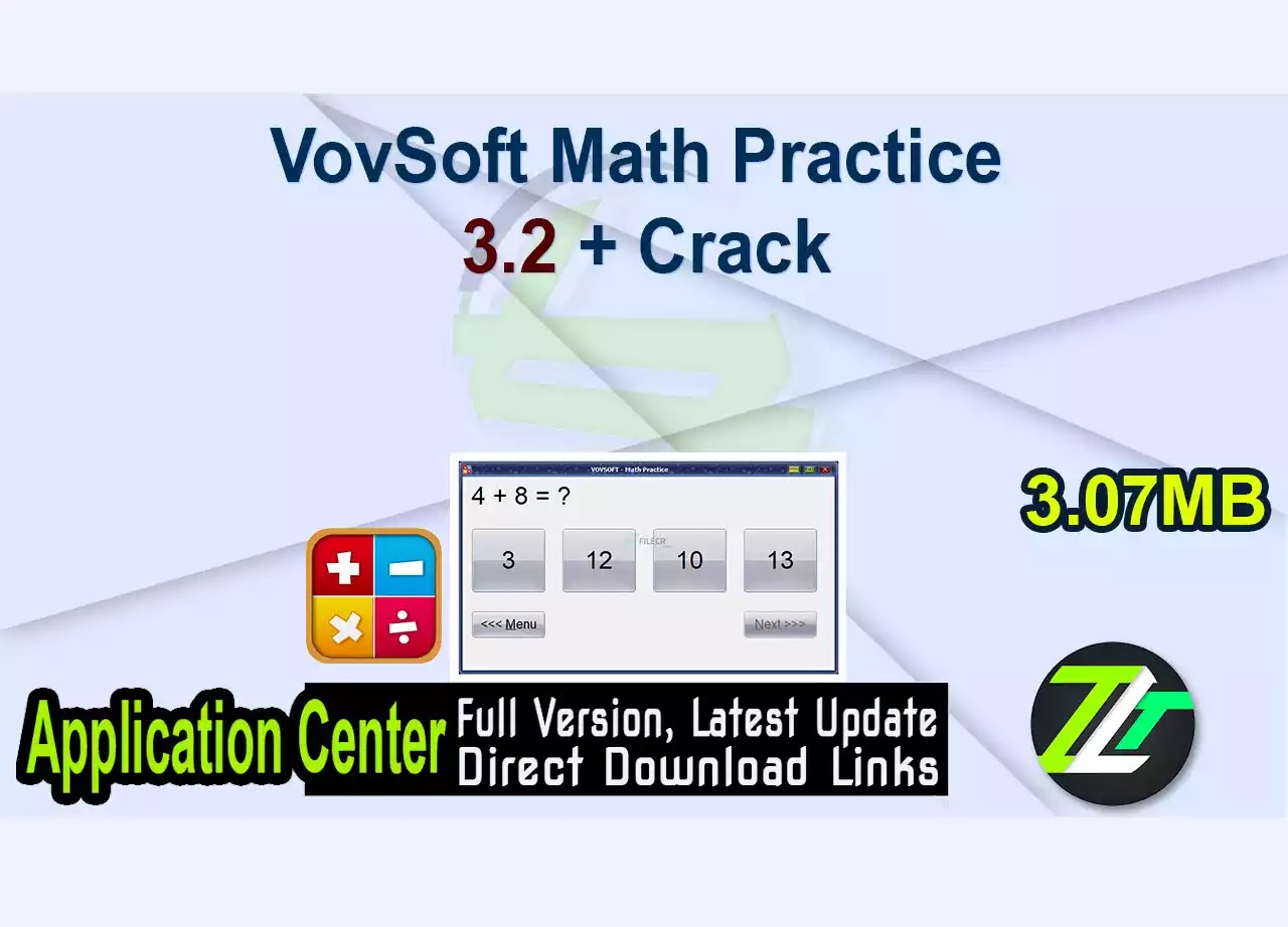 VovSoft Math Practice 3.2 + Crack