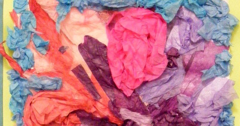 Tissue Paper Flowers! – Art Room Happenings!