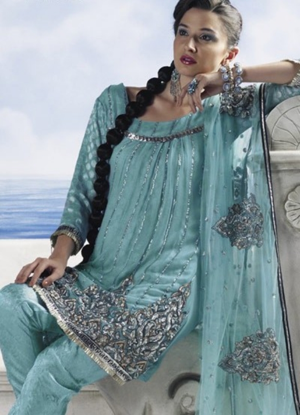 Party Wear Salwar Kameez Designs & Collection 2012 !