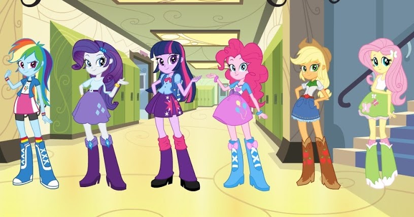 Desenhos Para Pintar - Desenhos das Equestria Girls My Little Pony