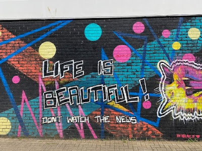 Worthing Life is Beautiful mural by Horace