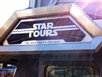 Star Tours Disneyland Tomorrowland Disney flight simulator
