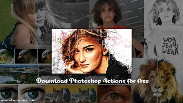 اكشن فوتوشوب مجاني - Photoshop Actions for free