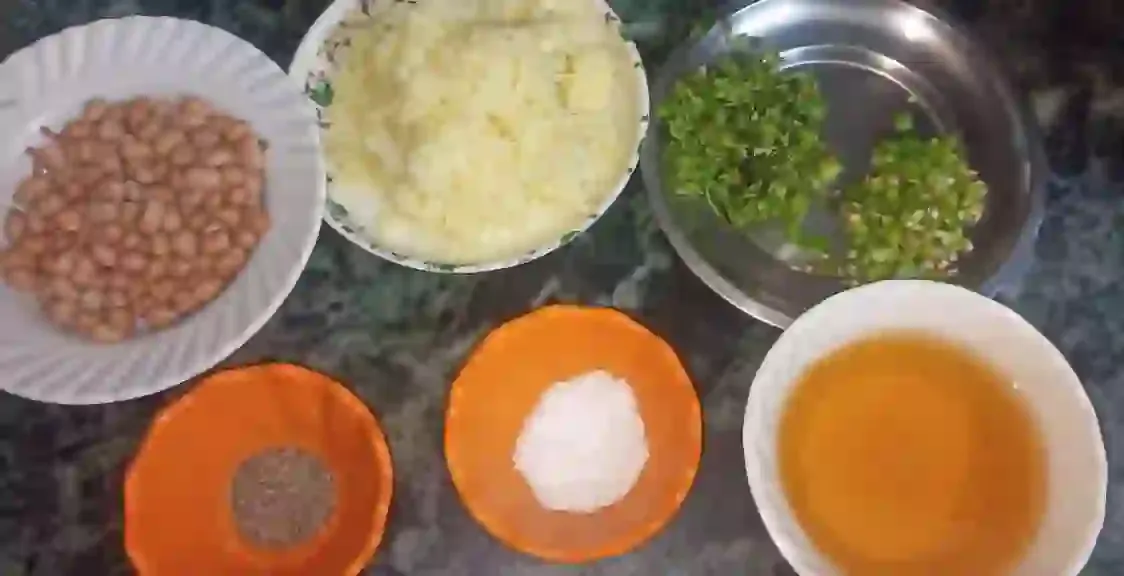 Sabudana Tikki Recipe Ingredients