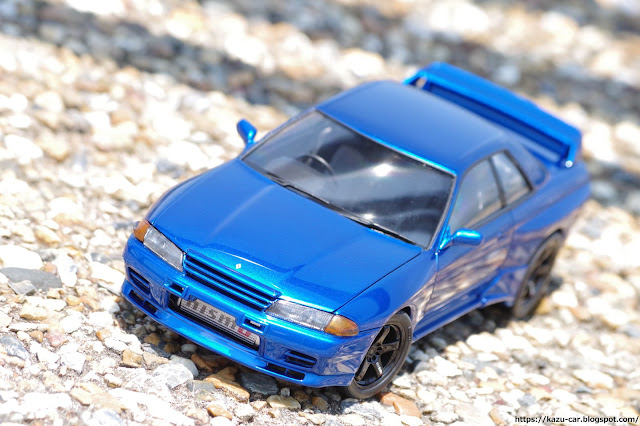 タミヤ 1/24 R32 GT-R ニスモカスタム 完成写真