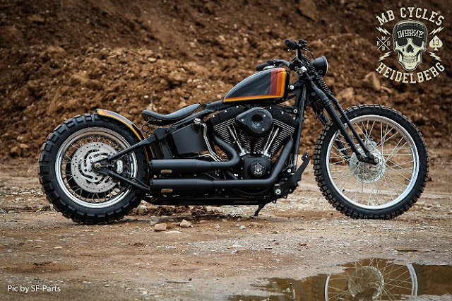 Harley Davidson By MB Cycles Hell Kustom