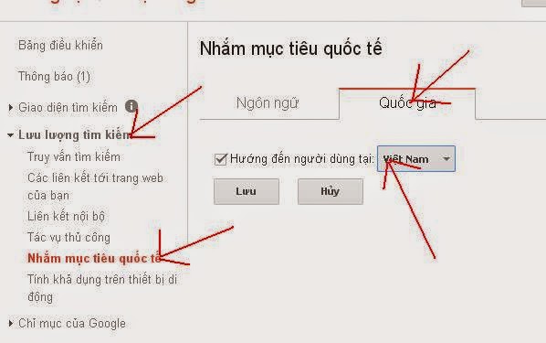 Cách SEO Blogspot với Google Webmaster Tools