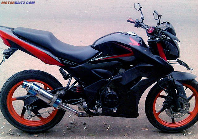 Modifikasi Verza Street Fighter Hitam