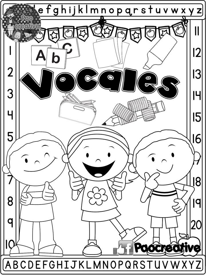 Cuaderno Interactivo De Vocales Materiales Educativos Para Maestras