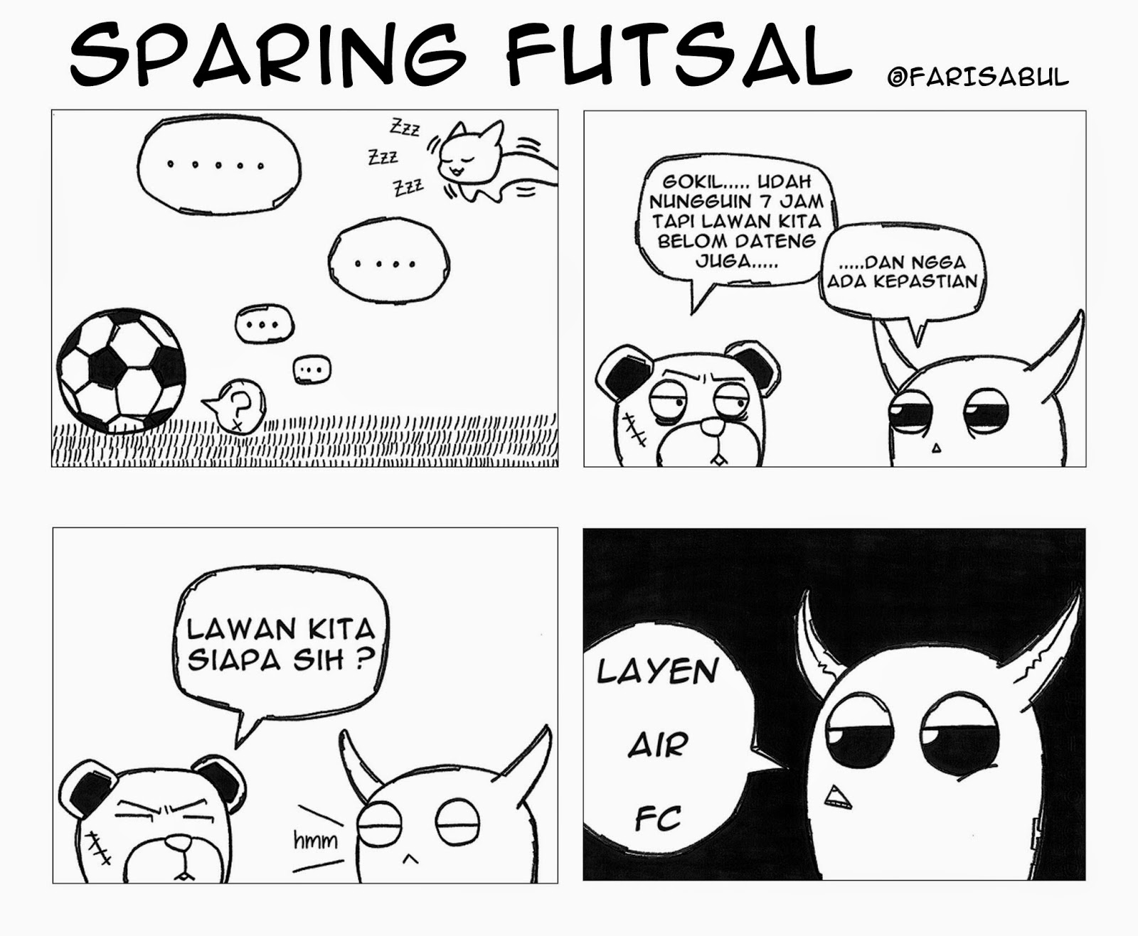 Meme Comic Futsal Expo DP BBM