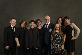 NASCAR Hall of Fame inductee Mark Martin and family during the NASCAR Hall of Fame Class of 2017 Induction Ceremony at NASCAR Hall of Fame on January 20, 2017 in Charlotte, North Carolina. 