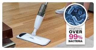 Ginjot: A multifunctional flexible UV cleaning mop