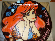 Nabilah's Princess Ariel Birthday Cake