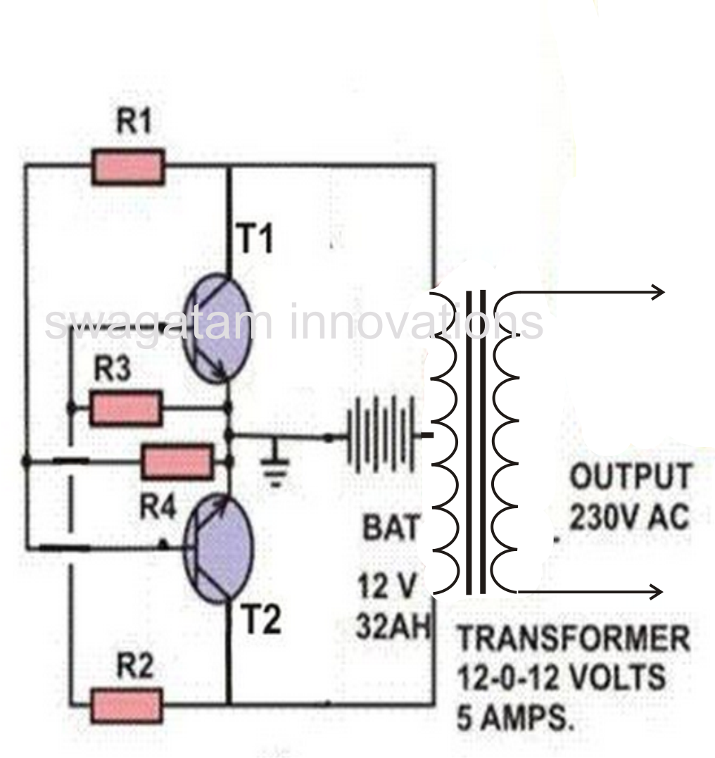 Fix the whole circuit assembly along with the transformer inside a 