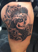 Day Of The Dead Lady (Girl) Tattoo Collection